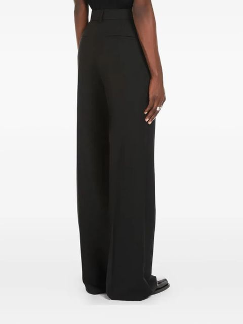 Sportmax pressed-crease trousers - Black