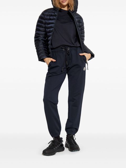 Moncler logo-embroidered T-shirt - Blue - zdjęcie produktu nr 2