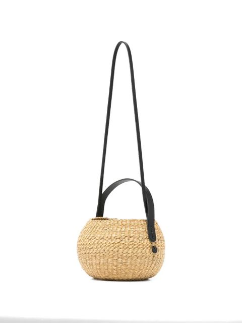 Muun Orphee woven straw tote bag - Neutrals