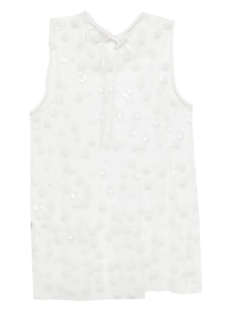 Cecilie Bahnsen Utania vest - White