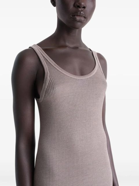 LEMAIRE seamless wool tank top - Pink
