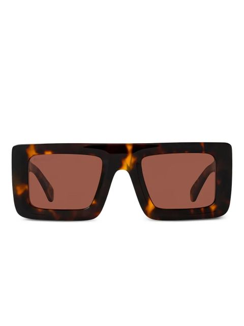 Off-White Leonard square sunglasses - Brown - zdjęcie produktu nr 1