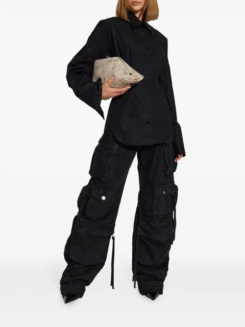 The Attico Attico Cotton Shirt - Black