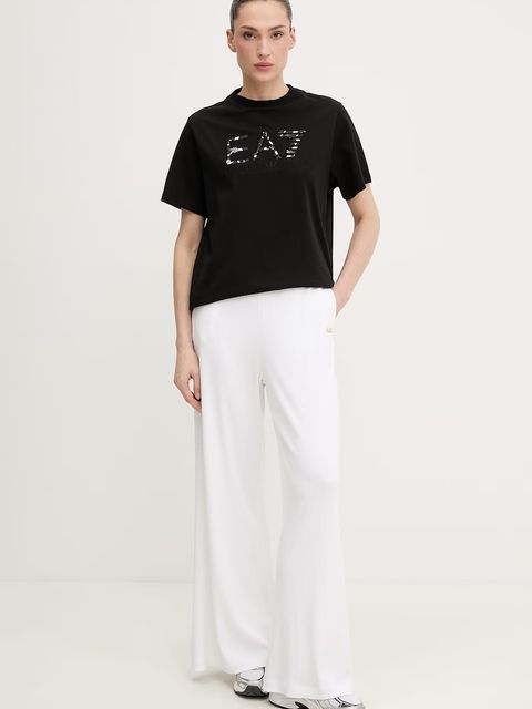 EA7 Emporio Armani t-shirt bawełniany - zdjęcie produktu nr 1