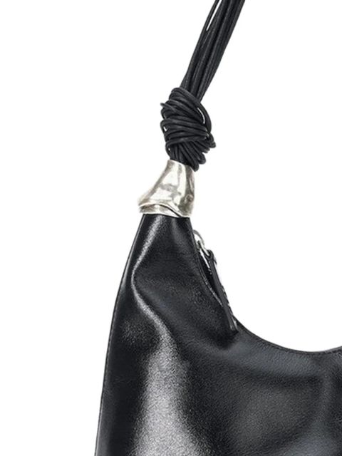 STAUD Cuff leather shoulder bag - Black - zdjęcie produktu nr 2