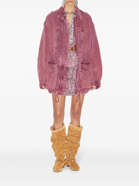 MARANT ÉTOILE Joanna denim jacket - Pink - zdjęcie produktu nr 2