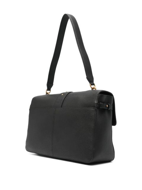 PINKO Love One leather shoulder bag - Black