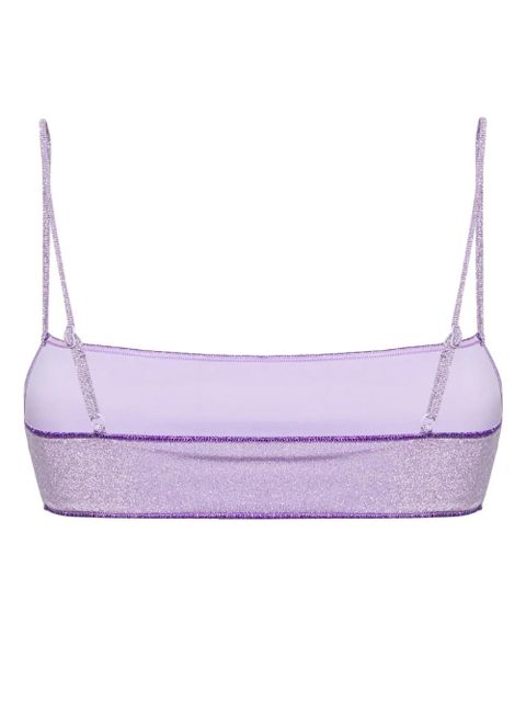 MC2 Saint Barth Sadie lurex bikini top - Purple - zdjęcie produktu nr 2