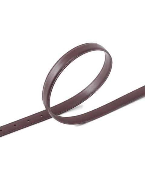 PINKO Love Birds leather belt - Brown