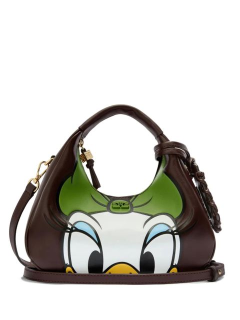 GANNI x Disney leather tote bag - Brown - zdjęcie produktu nr 1
