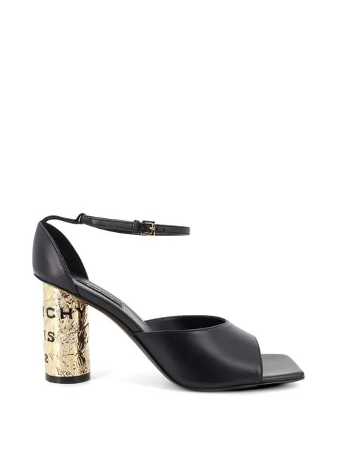 Givenchy Tape-heel leather sandals - Black - zdjęcie produktu nr 1