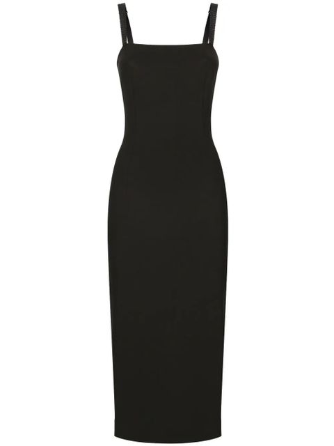 Dolce & Gabbana Milano-stitch midi dress - Black - zdjęcie produktu nr 1