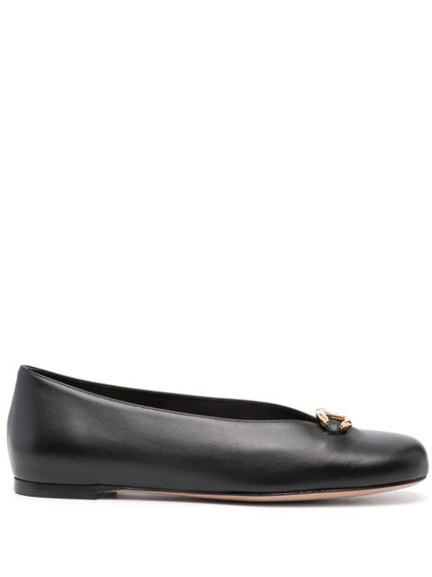 Valentino Garavani VLogo-signature ballet flats - Black