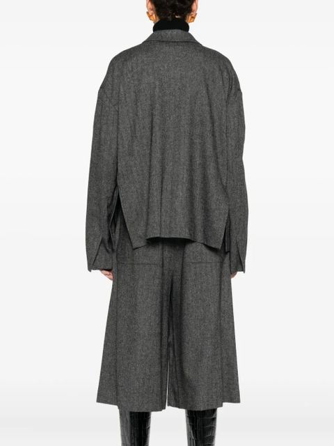 SOLOTRE single-breasted blazer - Grey - zdjęcie produktu nr 2