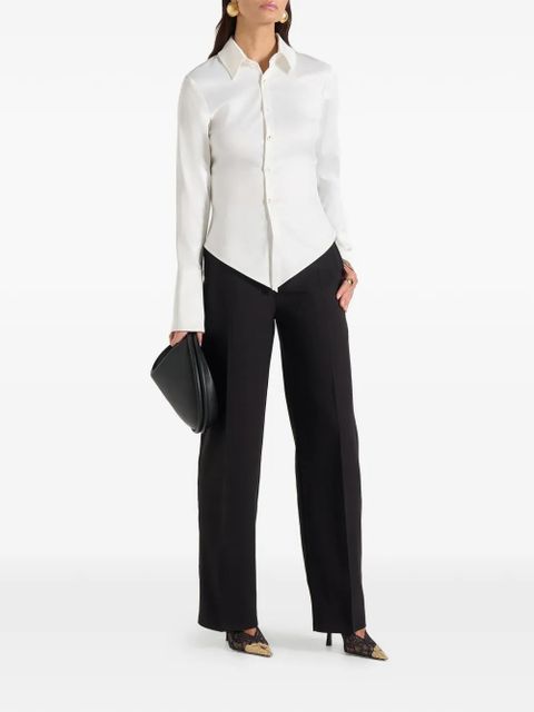 Manière De Voir Sonia cinched shirt - White - zdjęcie produktu nr 2