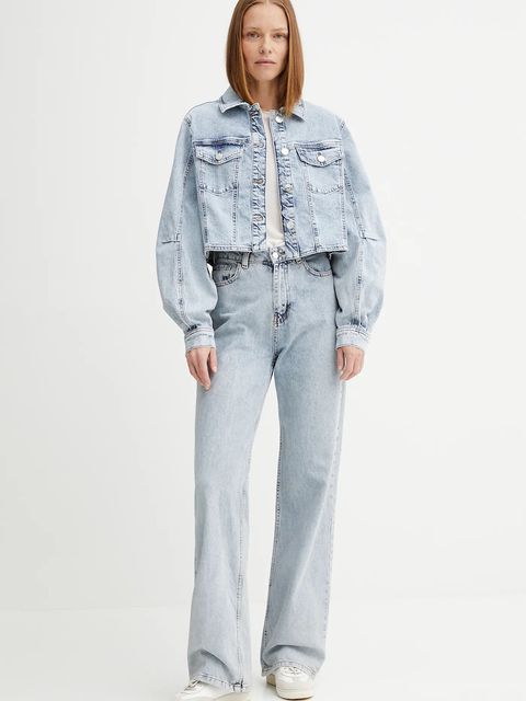 Gestuz kurtka kolor niebieski przejściowa 10910382