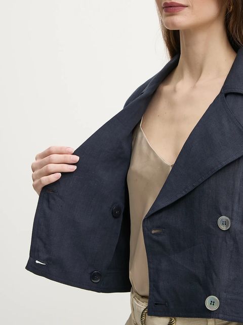 Marella płaszcz lniany FLAVIO