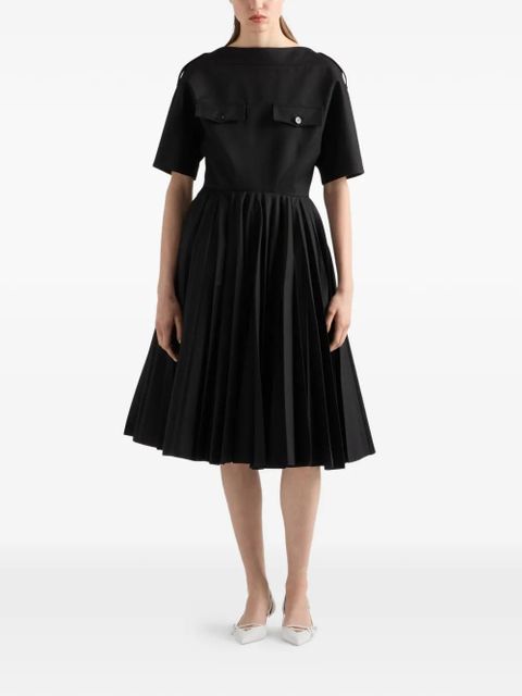 Prada gabardine dress - Black - zdjęcie produktu nr 1