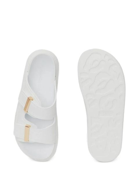 Alexander McQueen double-strap sandals - White