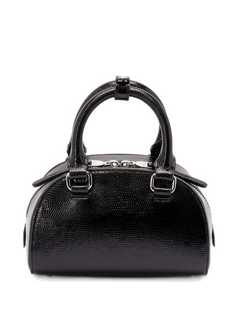 Diesel logo-embossed tote bag - Black