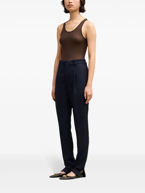 AMI Paris high-waisted tailored trousers - Blue - zdjęcie produktu nr 2