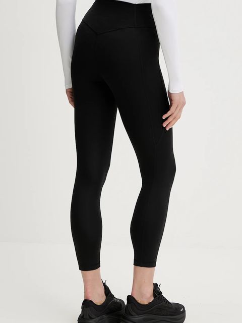 adidas Performance legginsy sportowe damskie kolor czarny gładkie JY4815