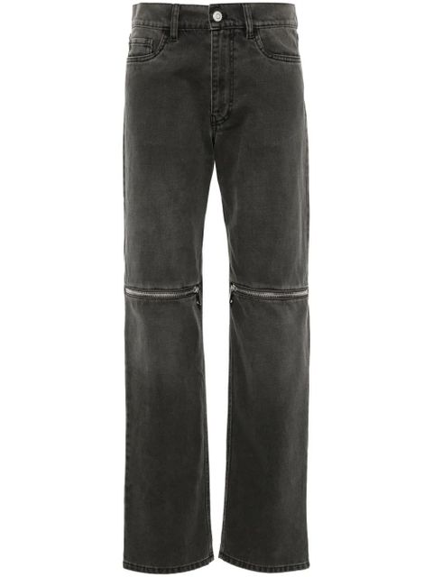 Coperni knee-zip jeans - Grey - zdjęcie produktu nr 1