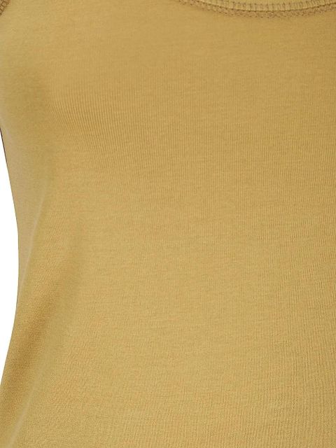 LEMAIRE ribbed tank top - Yellow