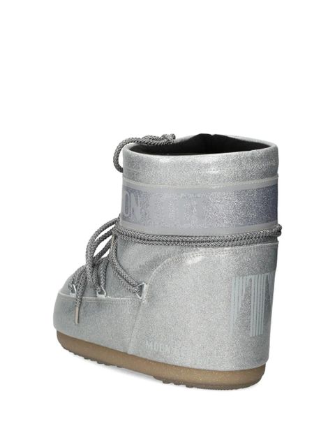 Moon Boot Icon lace-up boots - Silver
