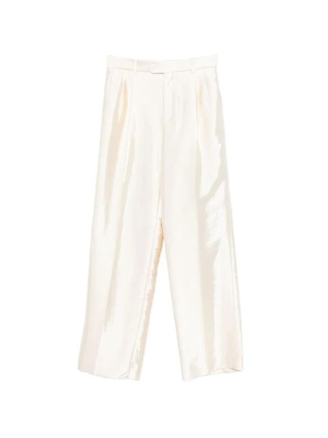 SANDRO straight trousers - Neutrals - zdjęcie produktu nr 1