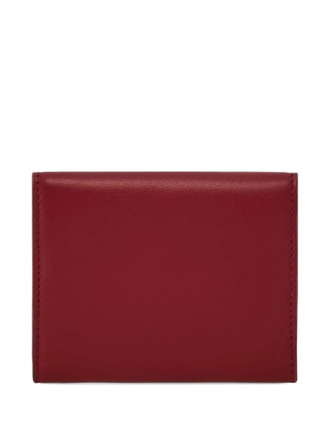 Ferragamo two-tone tri-fold wallet - Red