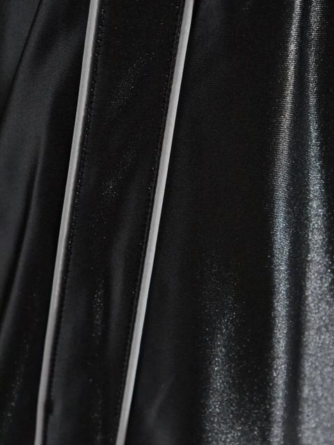 Alexander Wang elasticated-waistband trim-detal trousers - Black