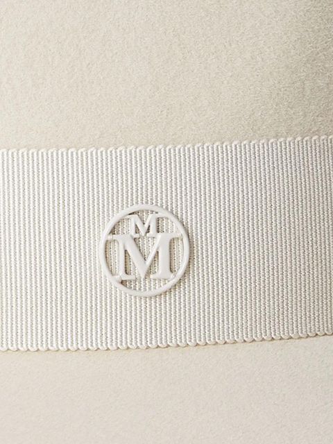 Maison Michel Andre waterproof felt trilby - Neutrals - zdjęcie produktu nr 2