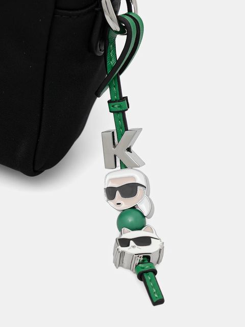 Karl Lagerfeld torebka IKON NYLON kolor czarny B1W30019