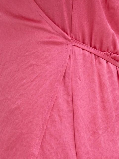 American Vintage Widland wrap-front mini dress - Pink