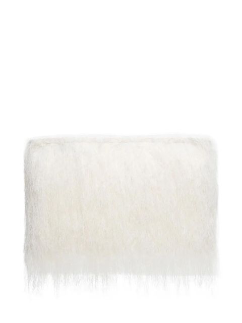 LouLou de Saison Evano fringed clutch bag - White - zdjęcie produktu nr 1