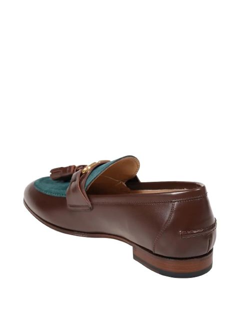 Valentino Garavani Vaniteux tassel-detail leather loafers - Brown