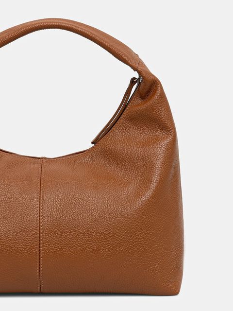 Answear.LAB torebka skórzana kolor brązowy - zdjęcie produktu nr 2