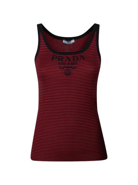 Prada striped knitwear - Red - zdjęcie produktu nr 1