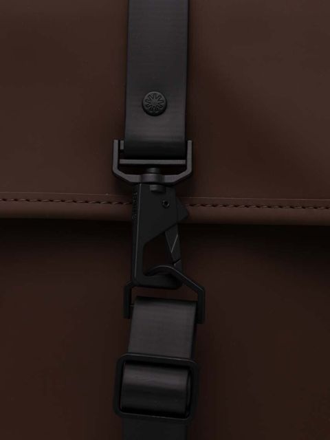 Rains plecak Backpack W3 kolor brązowy duży gładki 13000-23