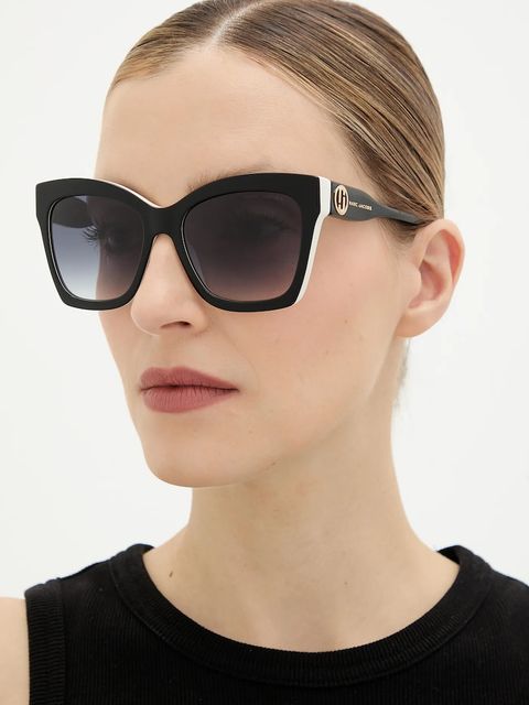 Marc Jacobs okulary przeciwsłoneczne damskie kolor czarny MARC 853/S