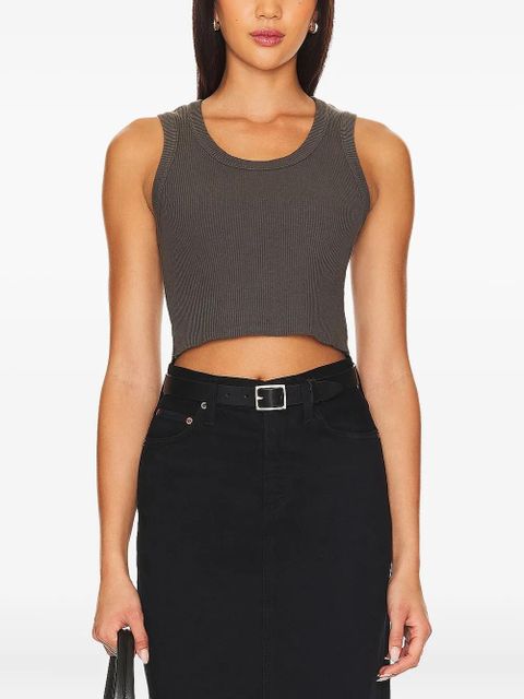 AGOLDE cropped tank top - Grey - zdjęcie produktu nr 1