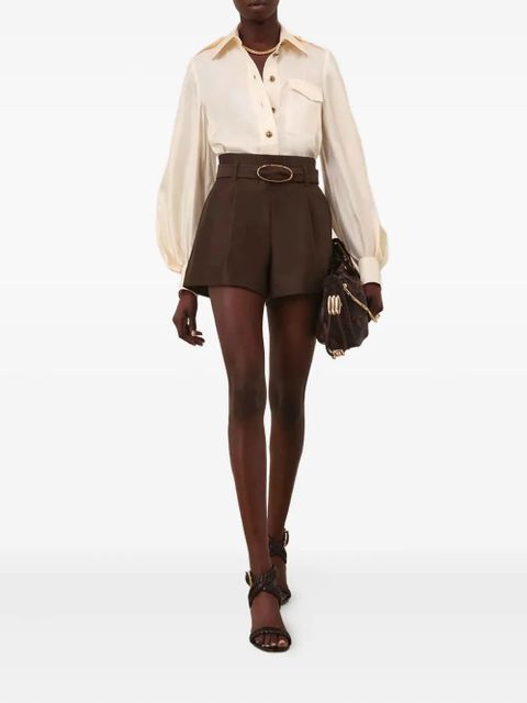 ZIMMERMANN Utility shirt - Neutrals