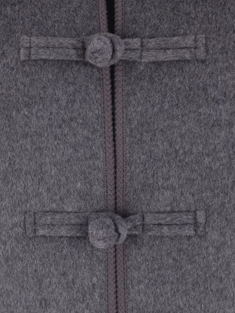 Róhe embroidered-trim crew-neck jacket - Grey