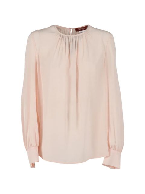 Max Mara gathered blouse - Pink - zdjęcie produktu nr 1