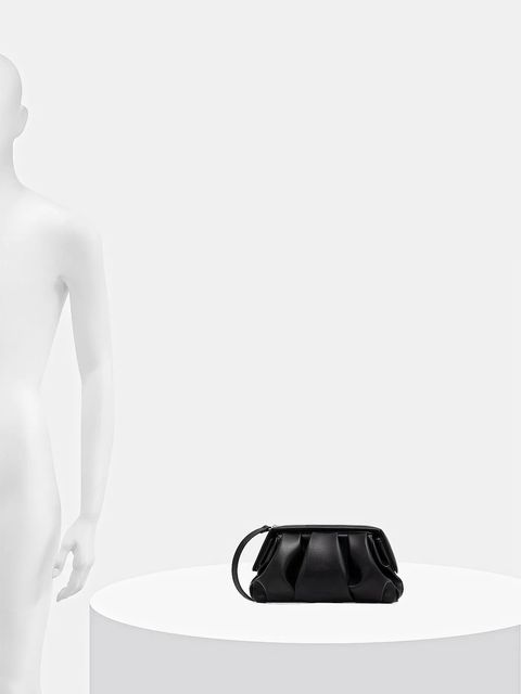 Themoire torebka kolor czarny TMCOAFN1