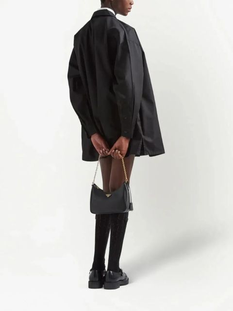 Prada Re-Edition 2005 Saffiano-leather shoulder bag - Black - zdjęcie produktu nr 2