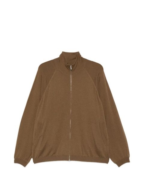 The Frankie Shop Baxe zip-fastening cardigan - Brown - zdjęcie produktu nr 1
