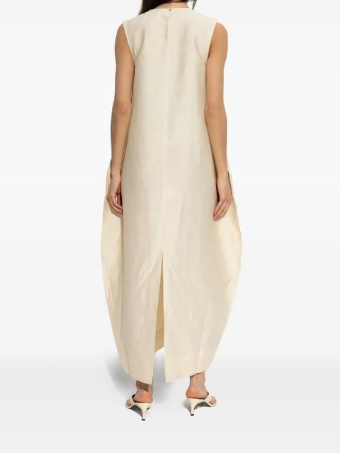 Róhe puffball sleeveless dress - Neutrals