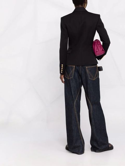 Balmain double-breasted blazer - Black